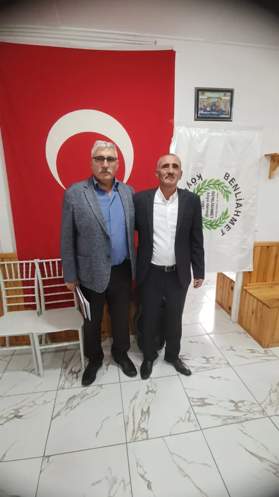 Benliahmet Köyü Derneğinde nöbet değişimi