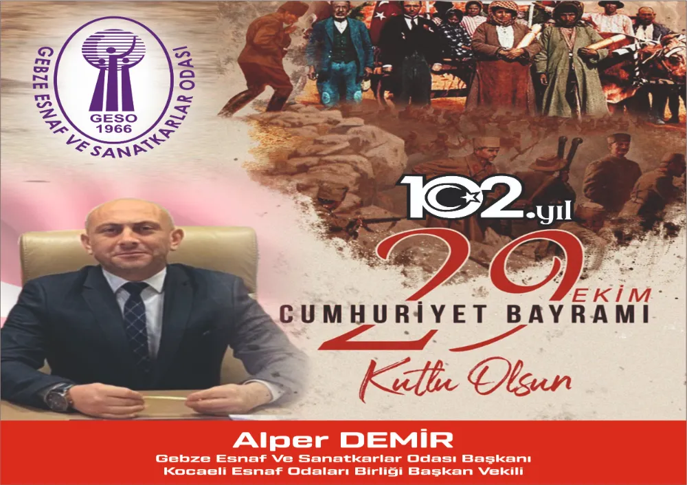 29 Ekim Cumhuriyet Bayramımız Kutlu Olsun
