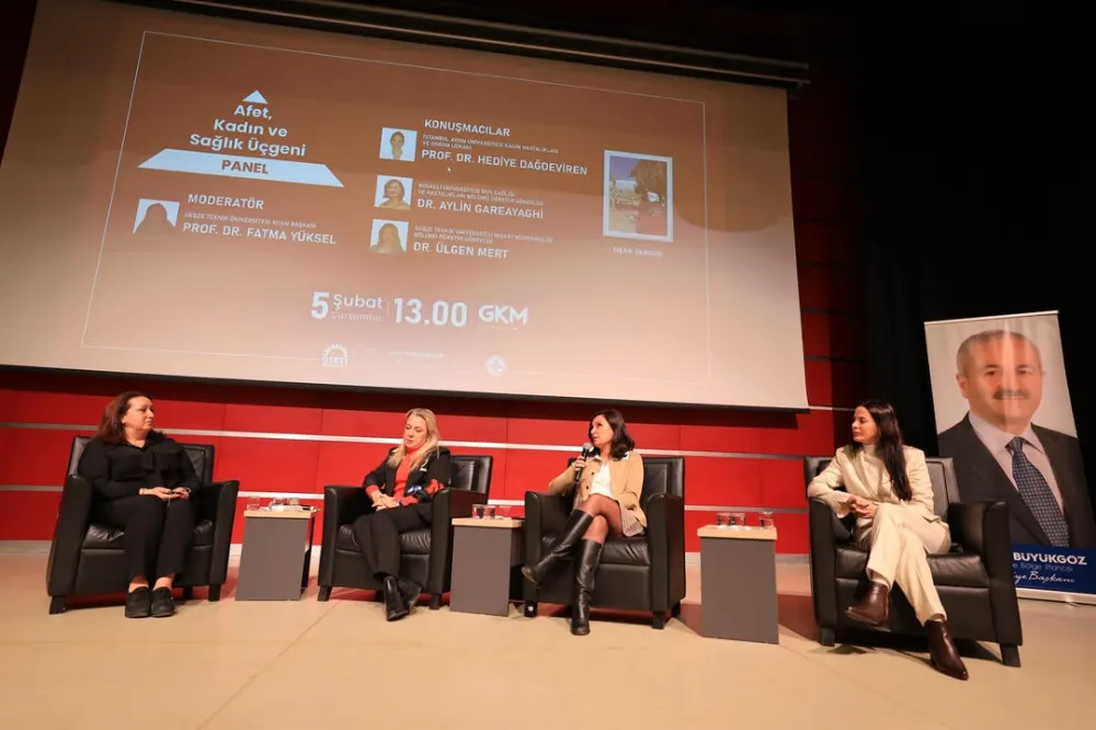 Gebze’de “Afet, Kadın ve Sağlık” Konulu Panel