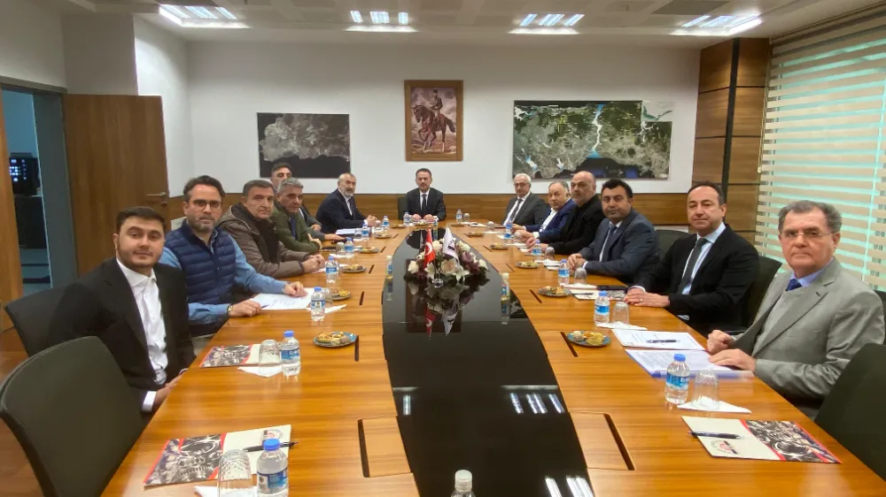 Müteşebbis Heyet Toplantısı Vali İlhami Aktaş  Başkanlığında Gerçekleşti