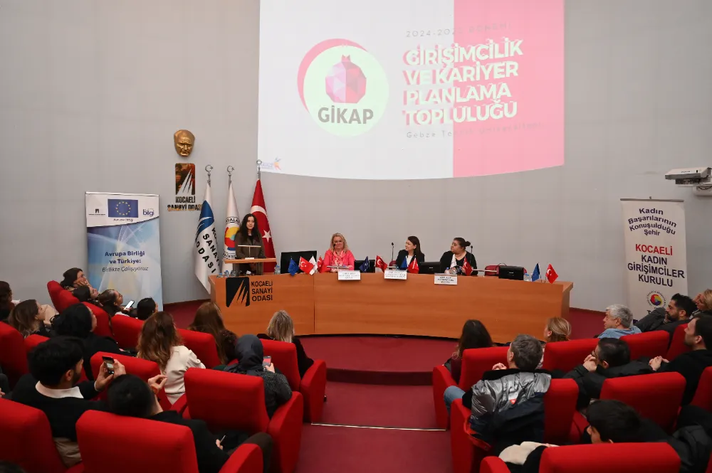 Kocaeli AB Bilgi Merkezi tarafından Girişimcilik Yolculuğu ve Başarıya Giden Yol Paneli KSO’da Düzenlendi