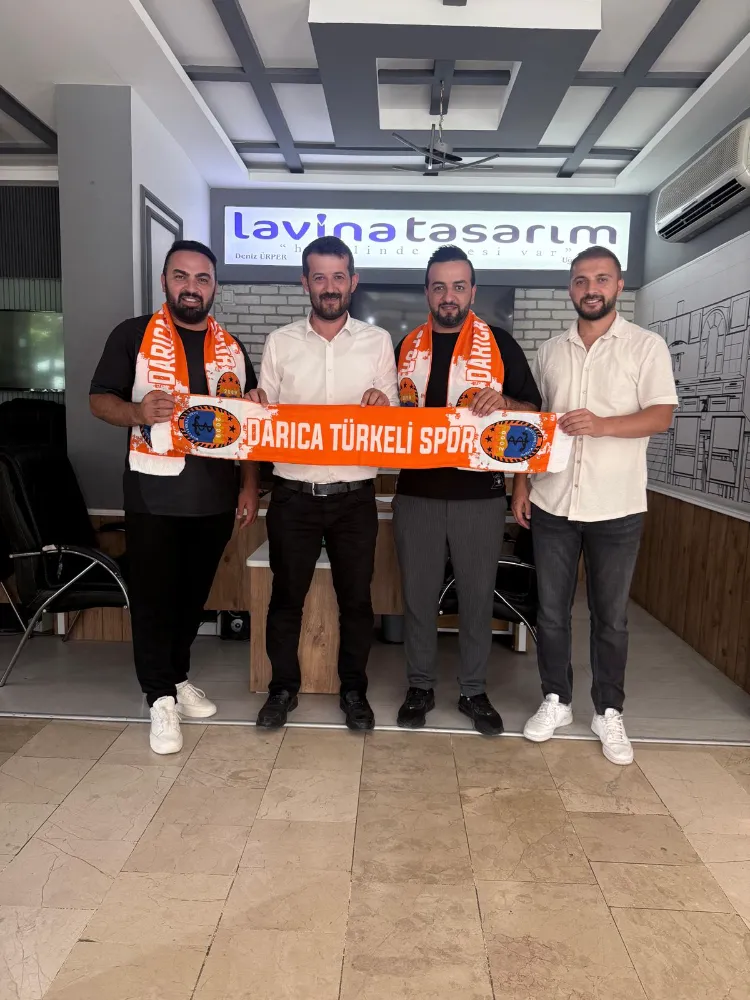 Darıca Türkelispor kolunda Lavina Tasarım’ı taşıyacak!