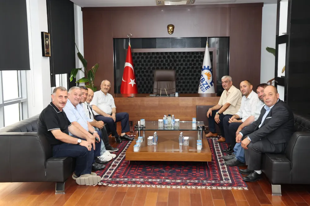 Muhtarlar Birliği’nden Başkan Büyükgöz’e Ziyaret