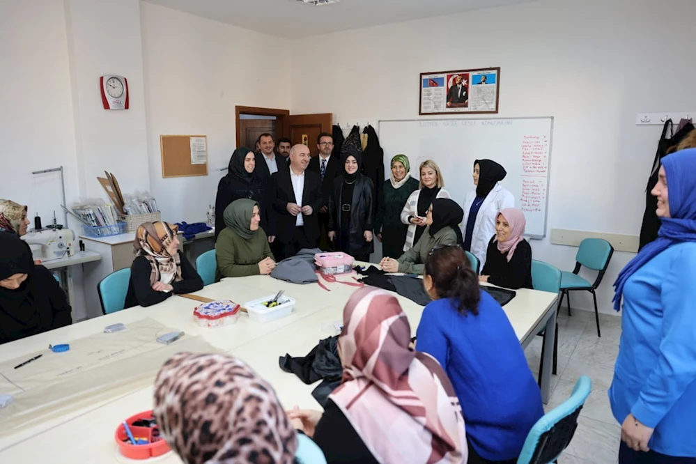 Kendini geliştiren ve üreten kadınların yanında olacağız