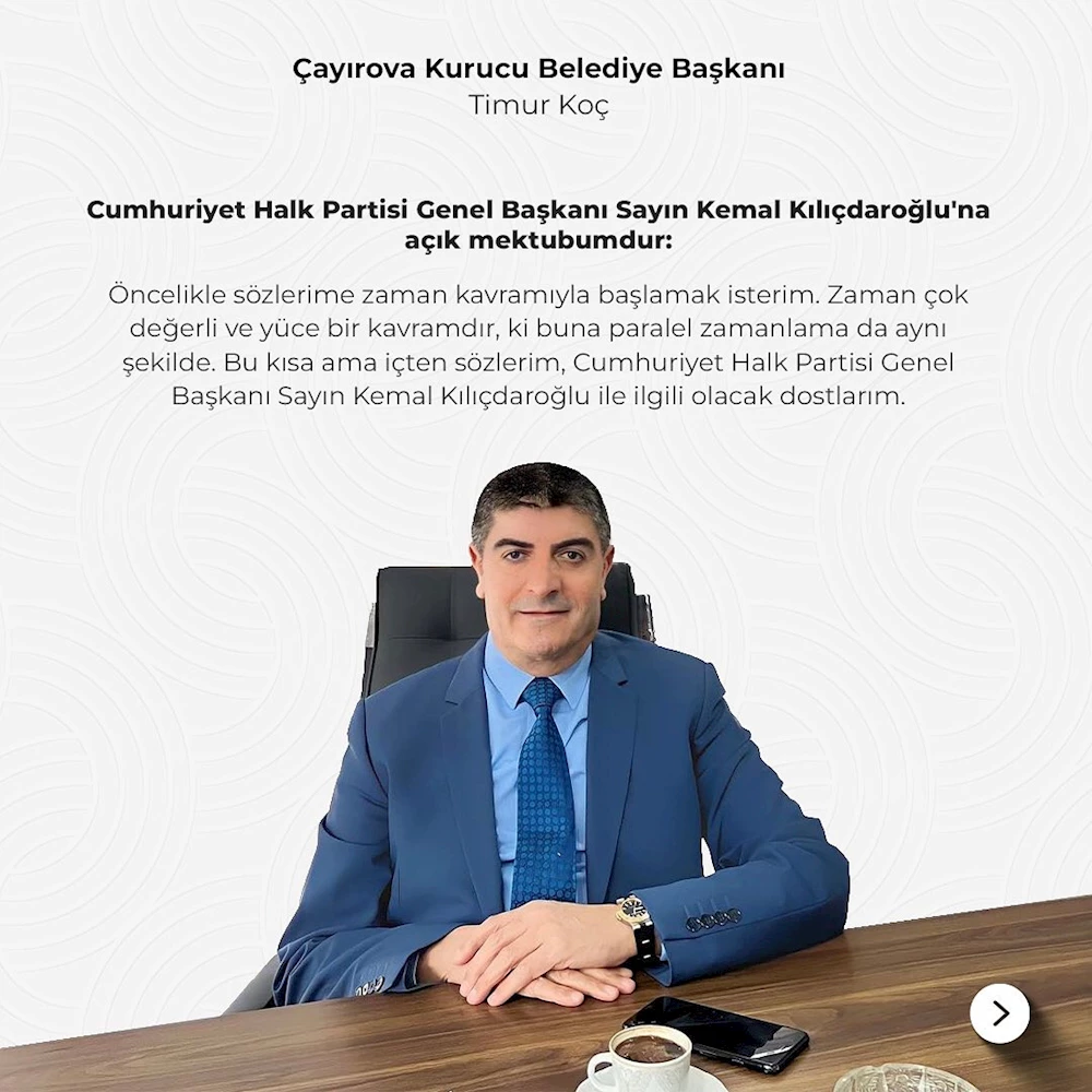 Timur Koç’tan Kılıçdaroğlu’na istifa çağrısı