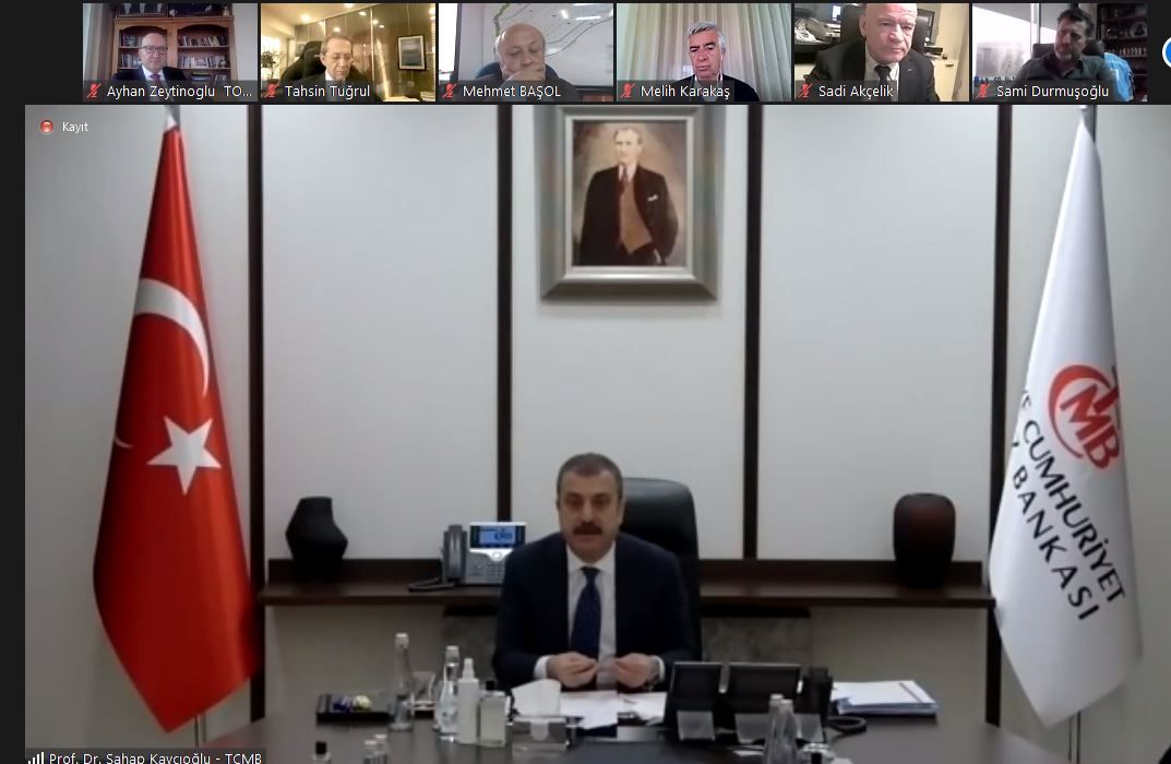 Prof. Dr. Şahap Kavcıoğlu konuk oldu