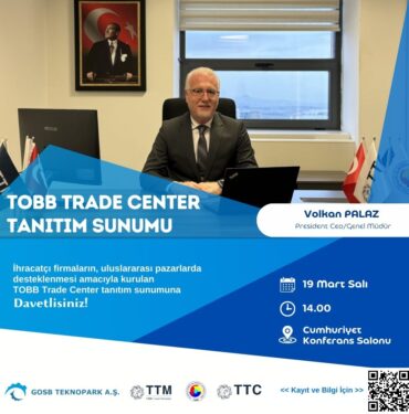 TOBB Trade Center GOSB Teknopark İş birliği