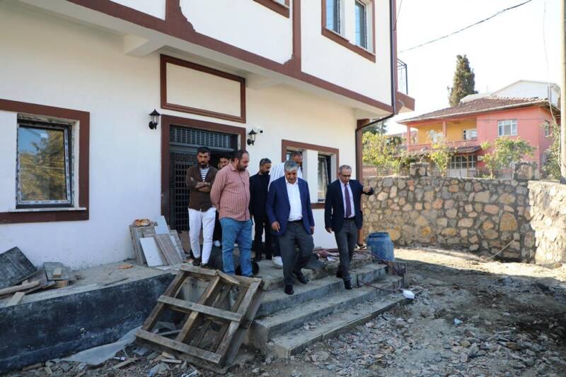 Başkan Ömeroğlu, Köy Konaklarını İnceledi (4)