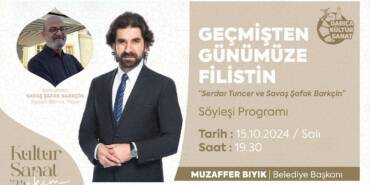 Darıca’da ‘Geçmişten günümüze Filistin’ söyleşisi düzenlenecek