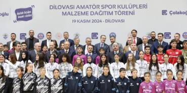 Dilovası’nda Amatör Spor Kulüplerie malzeme yardımı (7)