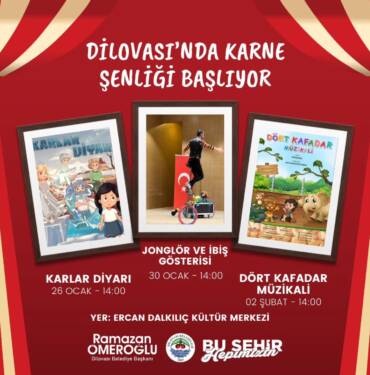 Dilovası'nda Karne Şenliği Başlıyor!